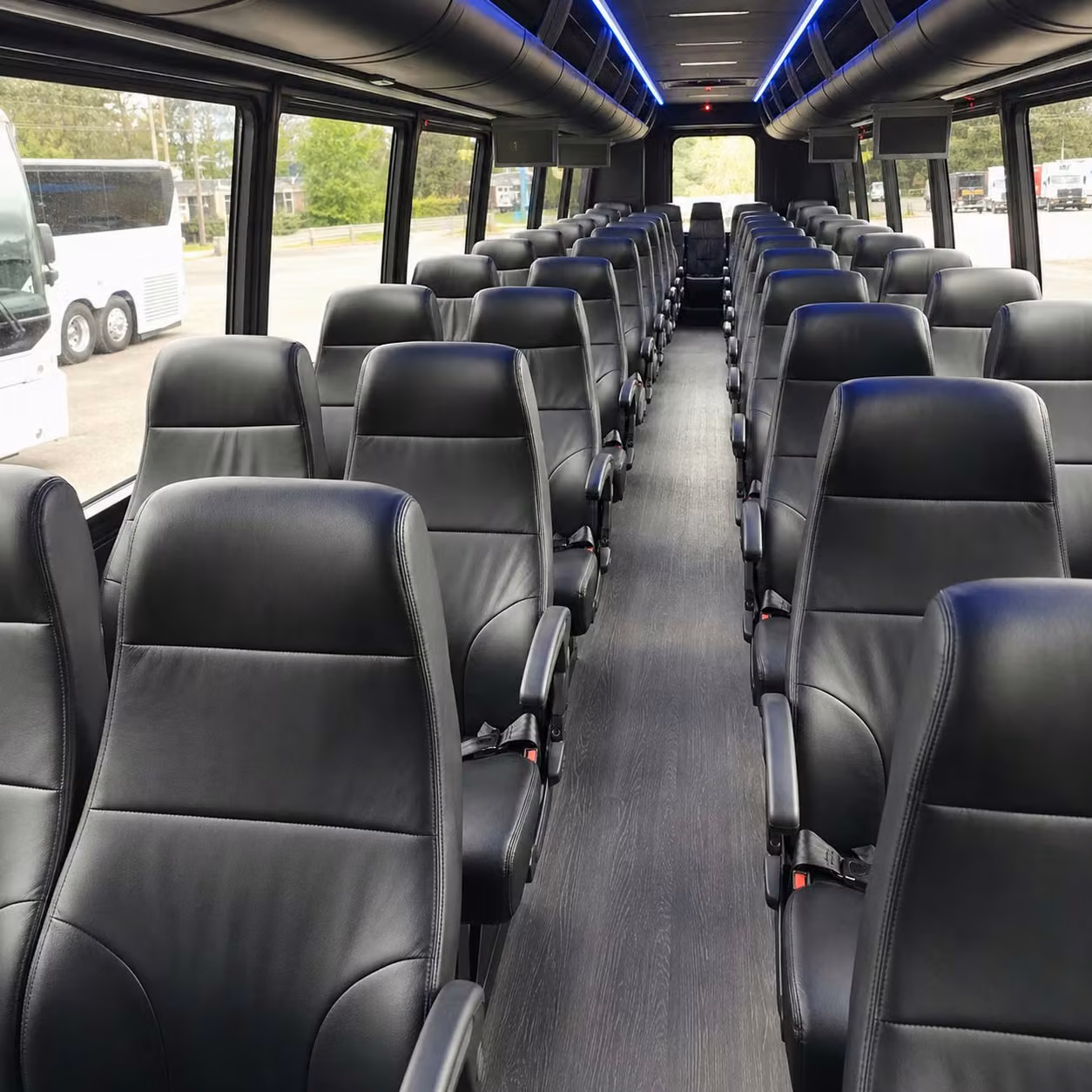 30 passenger minibus interior