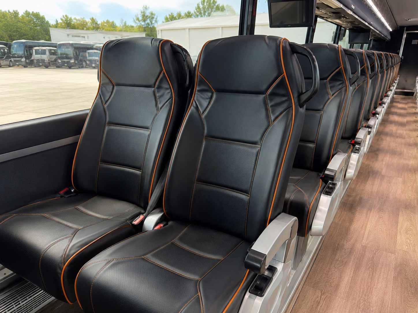 west valley city charter bus interior